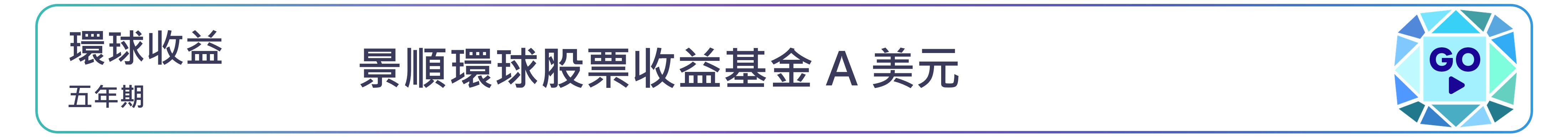 景順環球股票收益基金 A 美元